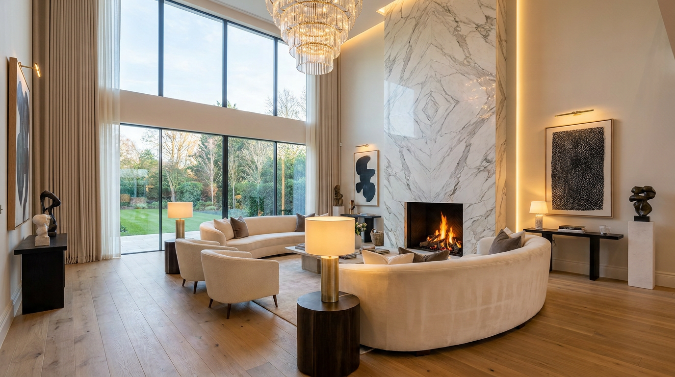 Inside a Belvedere estate