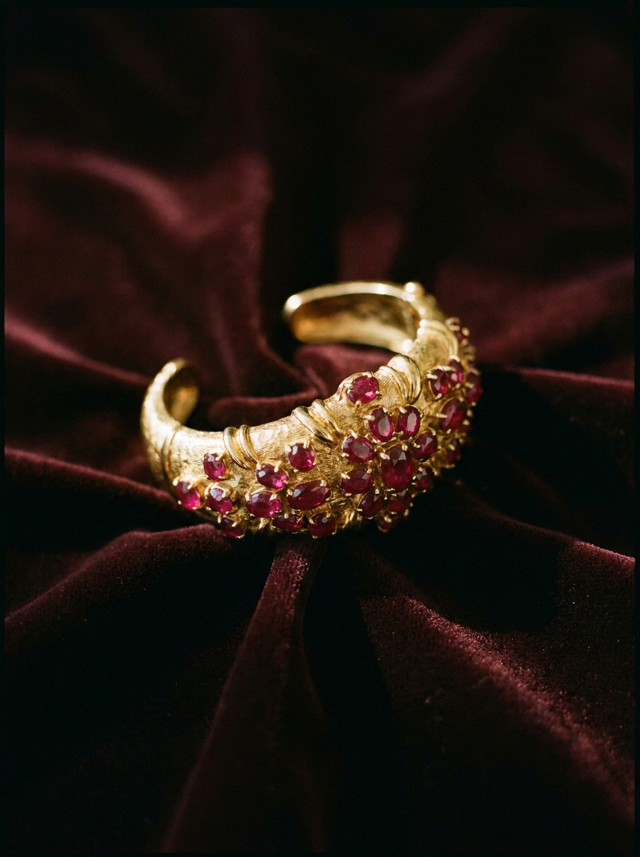 Ruby cuff