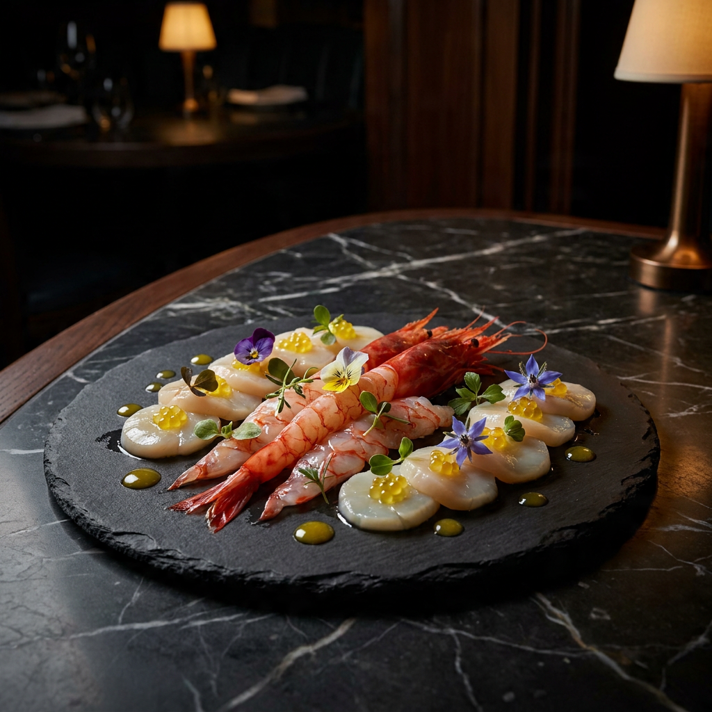 Crudo di Gambero Rosso